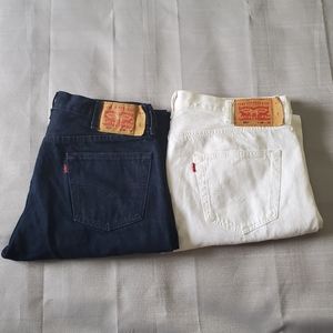 Levi Strauss 501 Jeans Button up